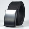 Cinto de Lona Espessa F091 Masculino e Feminino Fivela de Abertura de Metal Cinto de Algodão Puro Casual Versátil Cinto Tecido Fábrica