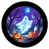 Lámpara de proyección con patrón de Halloween, lámpara de cielo estrellado, miniproyector USB, luz nocturna, lámpara de ambiente de cielo estrellado para dormitorio, transfronterizo