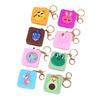 Monedero Mini de Silicona de Dibujos Animados PVC Bolsa para Monedas Estuche Creativo para Audífonos/Llaves Silicona Cero Niebla Personalizado