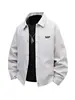 M-8XLTela de alta calidad, chaqueta moderna y elegante para hombre, estilo único, talla grande, abrigo casual versátil