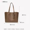Bolso de Mujer 2026 Nuevo de Moda Bolso de Mano de Cuero Genuino Gran Capacidad Bolso de Hombro Tote Bolso de Viaje Diseño de Nicho