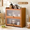 Suporte de Copos de Cozinha Prateleira de Armazenamento de Copos Aparador de Mesa Copos de Água Copos de Café Mesa de Jantar Bancada Armário de Armazenamento à Prova de Poeira