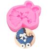 Molde de Silicone para Carrinho de Bebê Molde para Decoração de Bolo com Fondant e Chocolate Molde de Assar DIY