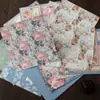 Flores e plantas retrô de tamanho grande flores e plantas de pátio rural flores e plantas retrô base para bullet journal papel de fundo material decorativo adesivos