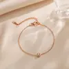 Nova Pulseira de Aço Titânio da Moda para Mulheres, Joia de Mão de Luxo Leve, Pulseiras de Casal Coreanas de Alta Qualidade, Coleção de Pulseiras Femininas