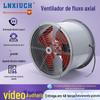 Lin Xiu SF tipo duto de ventilação tipo poste tipo fixo ventilador de exaustão potente industrial ventilador de fluxo axial de baixo ruído