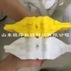 Transportador de Cadena de Tubo de Nylon Rascador Blanco Pa66 de Nylon Reforzado Antiestático Rascador de Máquina de Cadena de Tubo Antirrompimiento