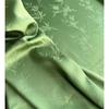 Acetato de imitación tinta clara hojas de bambú patrón oscuro tela jacquard mate suave seda de hielo colgante ropa china cheongsam tela para falda de caballo