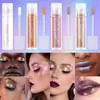 Sombra de ojos líquida óptica camaleónica transfronteriza, producto transfronterizo popular, sombra de ojos líquida camaleónica deslumbrante a base de agua de un solo color