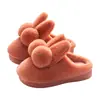LiquidaciónZapatillas de Algodón para Niños Otoño Invierno Niños y Niñas Uso en Interiores Hogar Antideslizantes Zapatos de Algodón Peludo