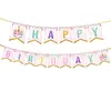 Amazon Tema Unicórnio Rosa Conjunto de Louças para Festa Infantil Guardanapo Prato de Papel Copo de Papel Decoração de Festa Louças