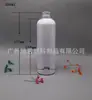 Suministro en stock de fábrica botella de muestra de tapado redonda de PET de 300ml500ml