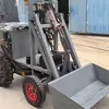 Cargador Multifuncional de Cuatro Ruedas para Retiro de Estiércol para Granjas a Gran Escala, con Gran Capacidad de Carga y un Cuerpo Robusto y Duradero