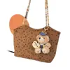 Bolso Grande de Capacidad para Mujer para el Trabajo, Nuevo Bolso de Hombro Popular de Lunares, Bolso Tote Cubo de Moda y Versátil, Bolso Cruzado Urbano