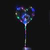 Balão Celebridade da Internet Bobo 20 polegadas Bola Bobo Redonda Balão Luminoso Bolsa Flash LED Bola Luminosa Pronto para Venda