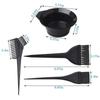 Herramientas Transfronterizas para Teñir el Cabello Caliente Herramientas para Teñir el Cabello DIY de Salón de Belleza Tazón para Tratamiento de Aceite Herramientas para Permanente Juego de 4 Piezas para Tratamiento de Aceite