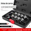 Luz de inspeção de manutenção da linha do carro conjunto de teste de injetor de combustível modelo de teste de injeção EFI de combustível ferramenta de luz