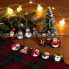 Chaveiro Fofo de Papai Noel Rena Floco de Neve de Natal Enfeite Versátil Acessório Decorativo Atacado