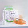 Acessórios para Mamadeira Happy Baby Bico de Pato de Silicone de Calibre Largo Adaptável Mamadeira de Boca Larga Bico de Canudo