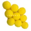 Bola Esponja de Pérola com Formato Especial Bola Decorativa Suprimentos de Brinquedo para Crianças Bola com Formato Especial para Moagem Bola de Algodão Pérola EPE Amarela