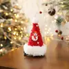 Accesorios de disfraz de Navidad Pasador de Navidad Gorro de Navidad rojo Pasador Pinza lateral Diadema de asta Accesorios para el cabello para ancianos Venta al por mayor