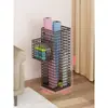 Cesta de Armazenamento para Tapete de Yoga Casa Multifuncional Equipamento de Fitness Prateleira de Artigos Esportivos Suporte para Raquete de Badminton Prateleira