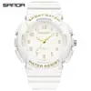 Sanda/6094 Reloj Digital Estilo Coreano Pequeño Fresco para Hombres y Mujeres, Moderno, Casual, Versátil Deportivo Resistente al Agua para Adolescentes