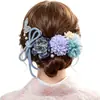 Set de Accesorios para el Cabello Estilo Japonés con Flores Artificiales Hechas a Mano, Set de Pasadores para el Cabello Kimono, Accesorios, Flor para el Cabello Transfronterizo de Amazon