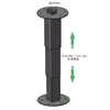 Pernas de Mesa Pneumáticas Ajustáveis para RV com Translação em Quatro Direções, Mesa de Centro Tatami de Três Seções, Acessórios de Modificação de Mesa de Jantar Ajustável