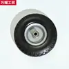 300-4 Rueda de Plástico Rojo con Rayos de Rueda de Hierro Llanta de Espuma Fabricante de Qingdao Personalizada 300-4 Rueda de Espuma de Poliuretano PU