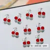 Pedrería para Uñas Frutas Cereza Aleación Pedrería de Colores Decoraciones para Uñas Uñas Postizas de Moda Accesorios Metálicos DIY