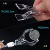 Clip de doble cabeza Clip transparente Soporte vertical para etiquetas de precio Restaurante Restaurante de Hot Pot Tarjeta de visualización de precios de platos Clip para anuncios POP
