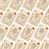 Conjunto Transfronteiriço de 18 Cartas Humorísticas de Energia Positiva com Texto Inspirador, Materiais para Diário e Cartas para Decoração de Parede