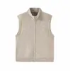 Chaleco de Punto para Hombre Cardigan con Cremallera Ropa de Abrigo 2026 Otoño Nuevo Estilo Suéter sin Mangas Estilo Old Money Japonés Tendencia