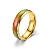 Anillo de Acero Inoxidable Tokyo Avengers Ryomiji Ken cos Anillo de Acero de Titanio que Cambia de Color Sensible a la Temperatura Sano Manjiro