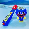 Figuritas de llavero de goma blanda de anime de dibujos animados, colgantes para mochila, accesorios para bolsos, pequeños adornos, al por mayor en stock para tiendas