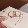 Anéis Coloridos de Esmalte de Alta Qualidade para Mulheres, Estilo Leve de Luxo, Anéis Ajustáveis com Pérolas para o Dedo Indicador, Conjunto de Duas Peças, Joias para Atacado