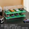 Hot Wheels Matchbox Domica Modelo de Coche de Juguete 1:Caja de almacenamiento a prueba de polvo para 64 coches, juguetes para niños