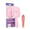 Peine Hueco Resistente al Viento y a Altas Temperaturas de Venta Caliente para Raíces de Cabello Voluminosas y Corona Alta, Peine de Peluquería, Peine Alisador de Cabello, Peine Masajeador de Paja de Trigo