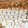 Nueva Cadena de Disco Metálico de Nicho Accesorios de Ropa DIY Cadena Corporal Joyería Cadena Decorativa Estilo Dulce Fresco Cadena de Borlas