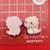 Dibujos Animados Coloridos Helados Lindo Pequeño Dinosaurio Resina Accesorios Bricolaje Pegamento Crema Pasador Funda de Teléfono Accesorios Pegatinas