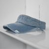 Chapéu Topo Vazio Rasgado Jeans Retrô Feminino Novo Lavado Velho Verão Ao Ar Livre Quebra-Sol Protetor Solar Boné Masculino Moderno