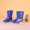 Botas de lluvia para niños, botas de agua de moda para niños, botas de agua con mangas de dibujos animados, comercio exterior, botas de lluvia baratas 312, venta al por mayor