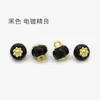 Botões Redondos de Imitação de Jade Verdes 10mm, Botões Tradicionais Estilo Chinês para Camisas, Cardigãs, Trajes Tang, Hanfu e Qipao