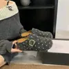 Zapatos Birkenstock de Felpa Engrosada para Invierno 2026 para Mujer, Correa Única, Suela Plana Antideslizante, Zapatos Casuales, Se Pueden Usar al Aire Libre, Zapatos de Piel para Mujer