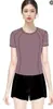 Pantalones de Yoga Adelgazantes para Deporte de Verano Ropa de Fitness Pilates Yoga Transpirable Espalda Bonita Camiseta Deportiva de Fitness para Mujer Liquidación