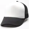 Gorra de béisbol de verano transpirable con logo personalizado impreso y malla de esponja para adultos y niños, gorra de pico liso, gorra de malla para proteger del sol