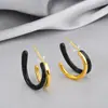 Amazon Pendientes de Borla Transfronterizos Europeos y Americanos Normcore Chapados en Oro Color Contrastante Personalizados Modernos y Versátiles Pendientes de Diseño de Alta Gama