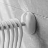 Artefacto de Almacenamiento de Gancho de Ropa de Fábrica, Estante de Acabado para Balcón, Gancho Telescópico Montado en la Pared sin Perforaciones, Perchero