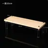 Suporte de Exibição de Armazenamento em Acrílico Caixa Surpresa Figura Labubu Prateleira Multicamadas Placa Transparente Prateleira em Camadas Exibição